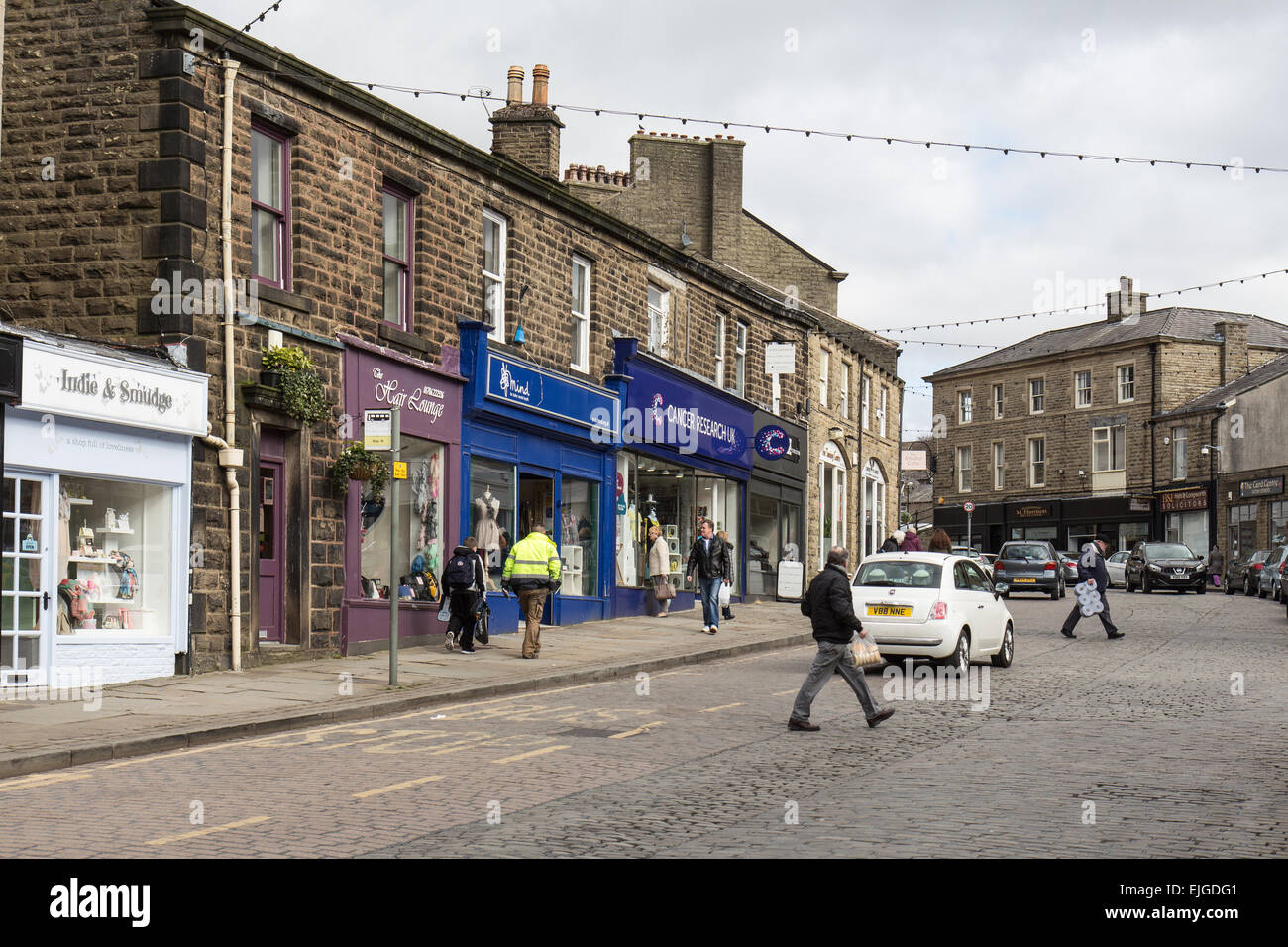 Rawtenstall a small town in Lancashire, England Stock Photo Alamy