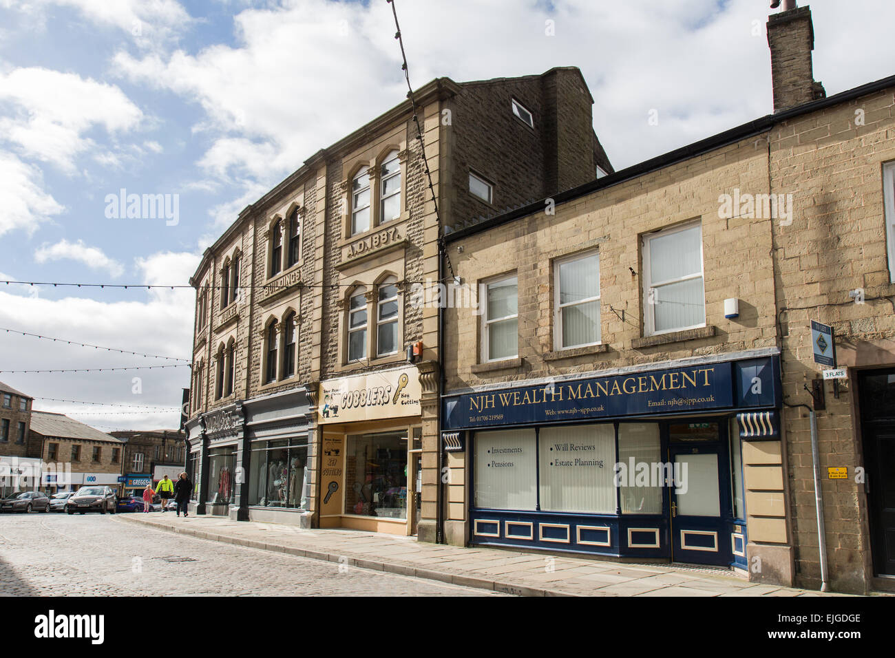 Rawtenstall a small town in Lancashire, England Stock Photo Alamy