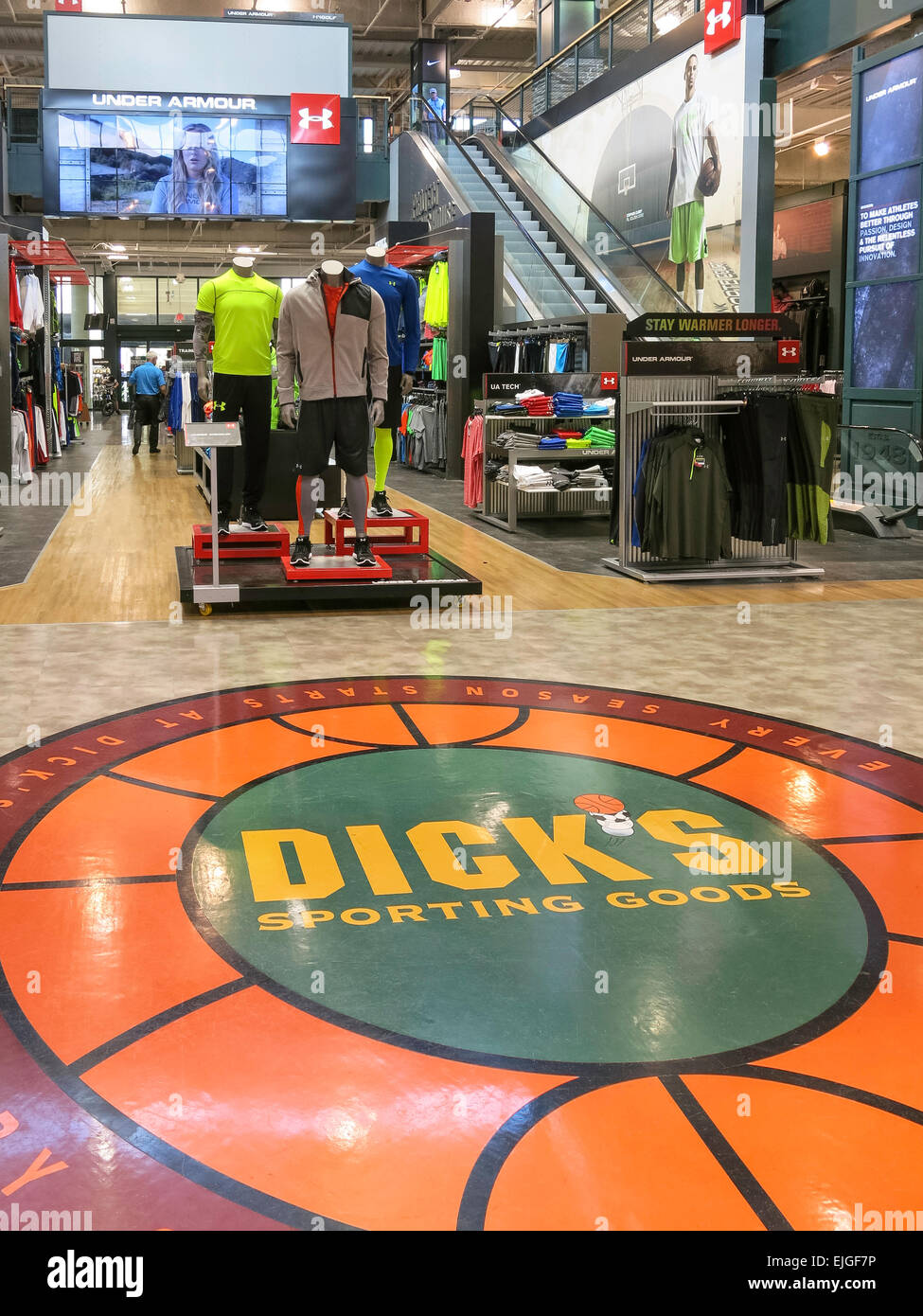 Dicks sporting goods inside store hi-res stock photography and