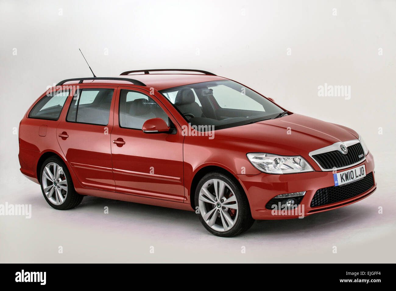 Skoda Octavia Red High Resolution Stock Photography and Images - Alamy