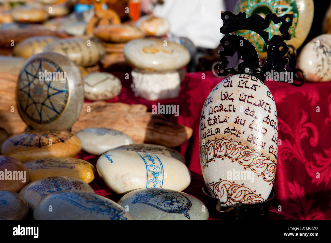 Selling Pebbles Painted pebbles hi-res stock photography and images - Alamy