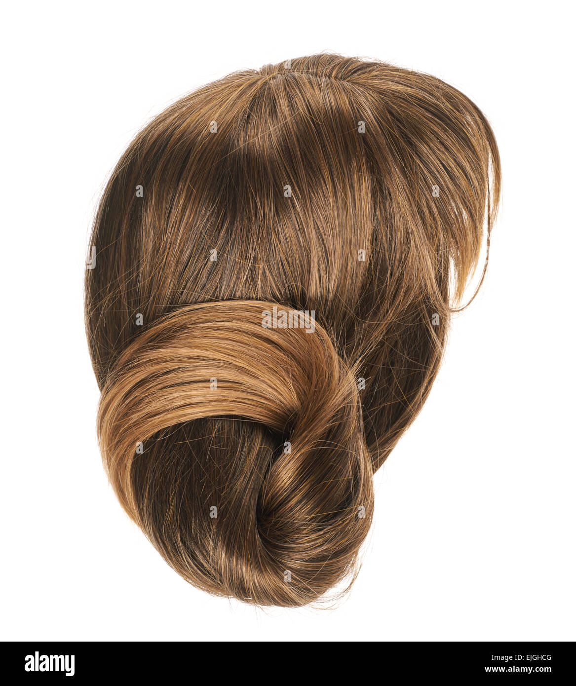 Hair wig isolated Stock Photo