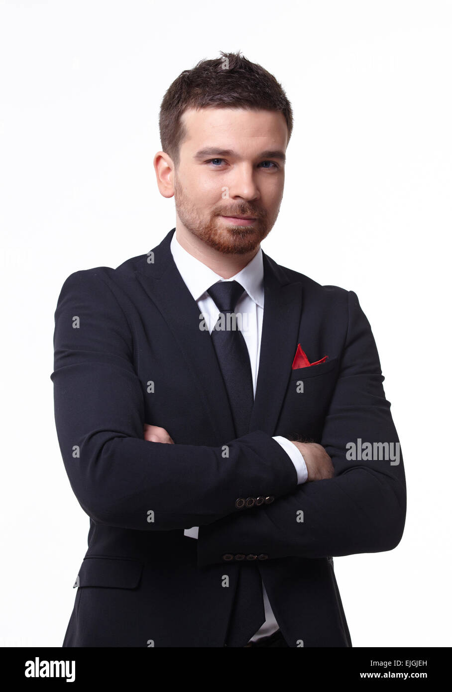 businessman in a suit Stock Photo - Alamy
