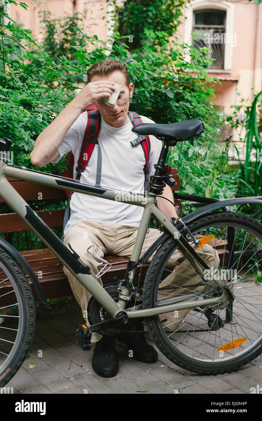Tired bike hot sale rider