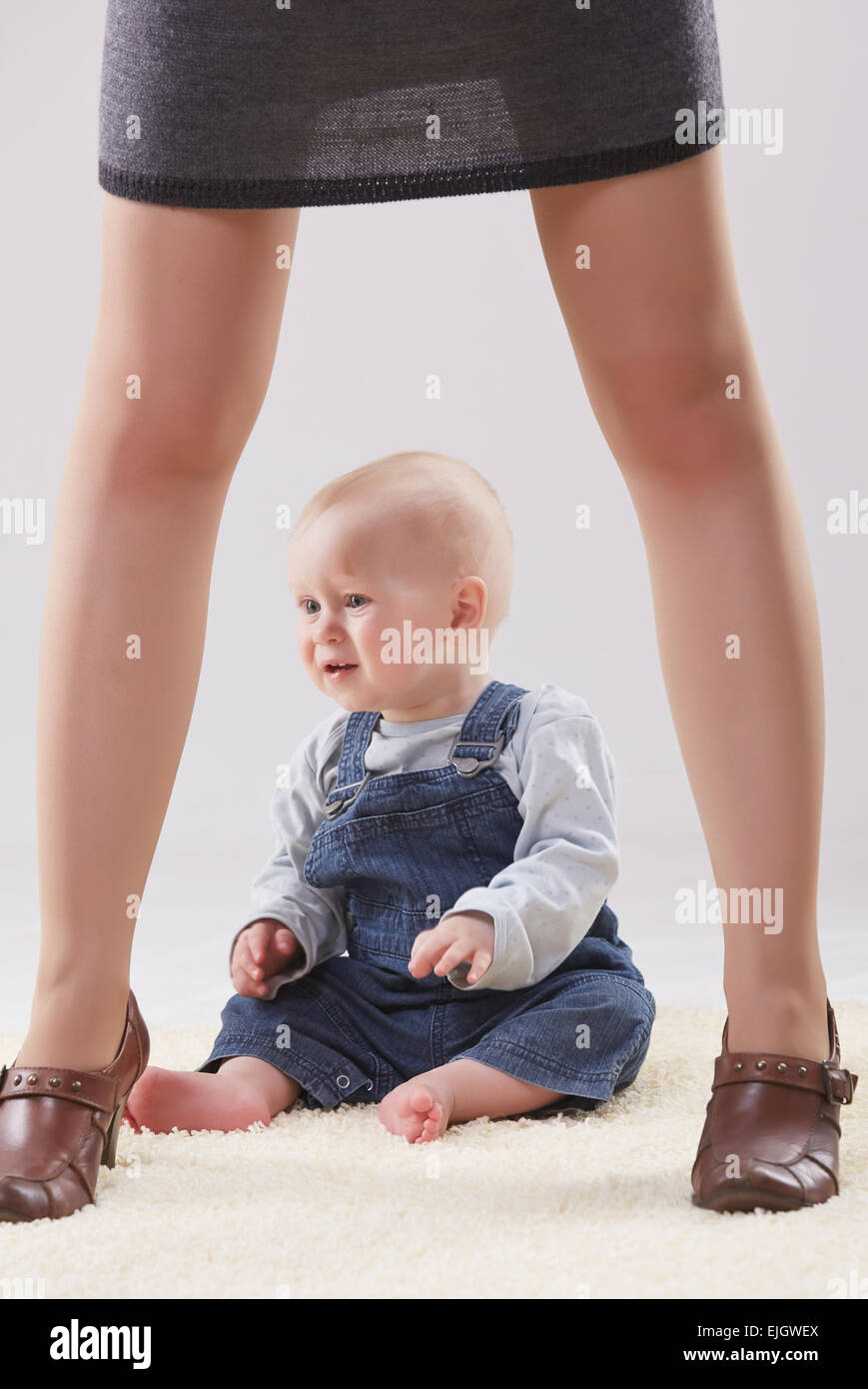 Baby between legs hires stock photography and images Alamy