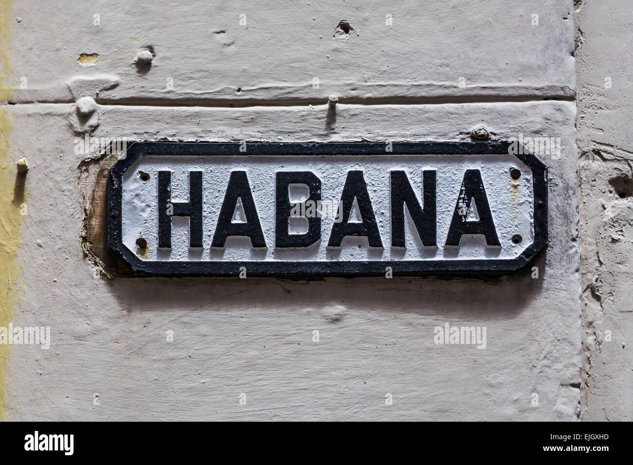 Caribbean road sign hi-res stock photography and images - Alamy