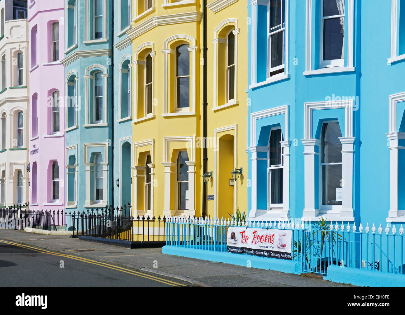 Hotels in Tenby, Pembrokeshire, Wales UK Stock Photo