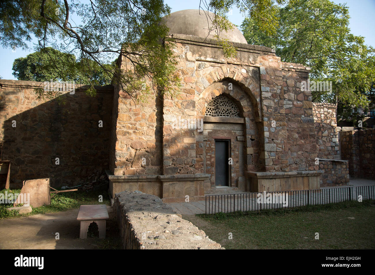 Hauz Khas Village India Asia Stock Photo - Alamy