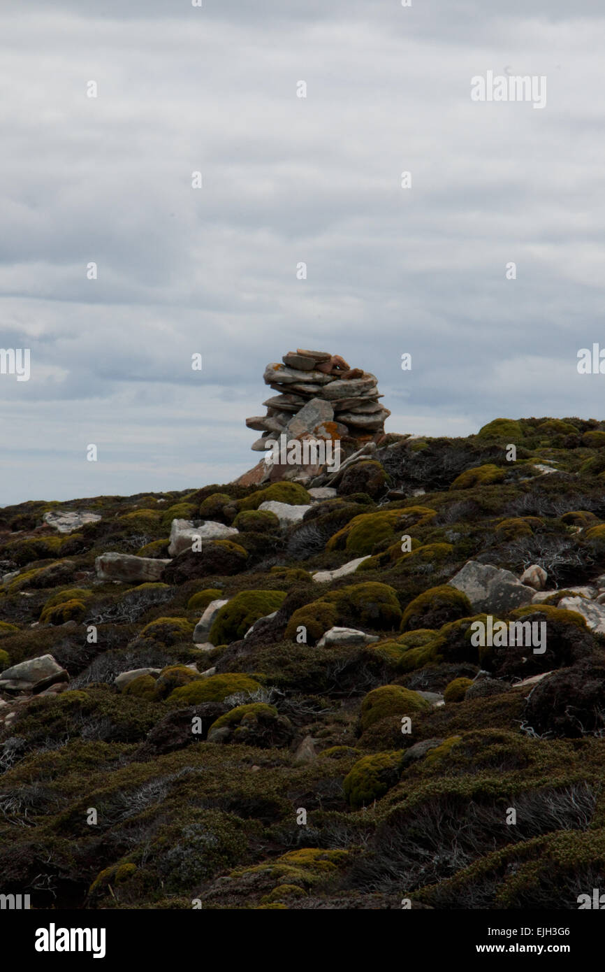 View of Saunders Island Stock Photo Alamy