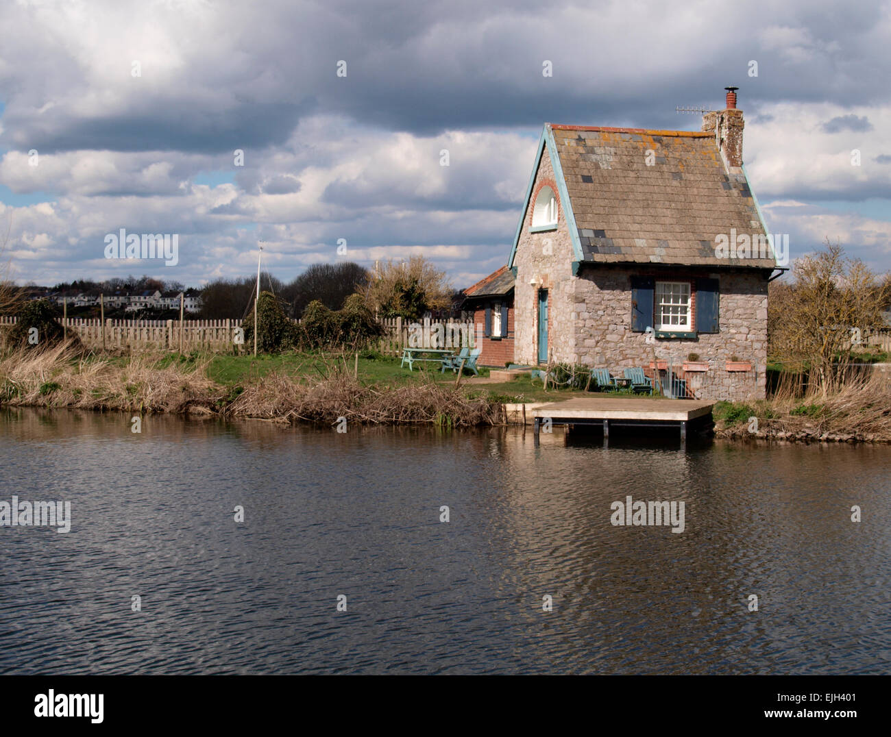 Topsham Lock Cottage Currently Used As A Self Catering Cottage