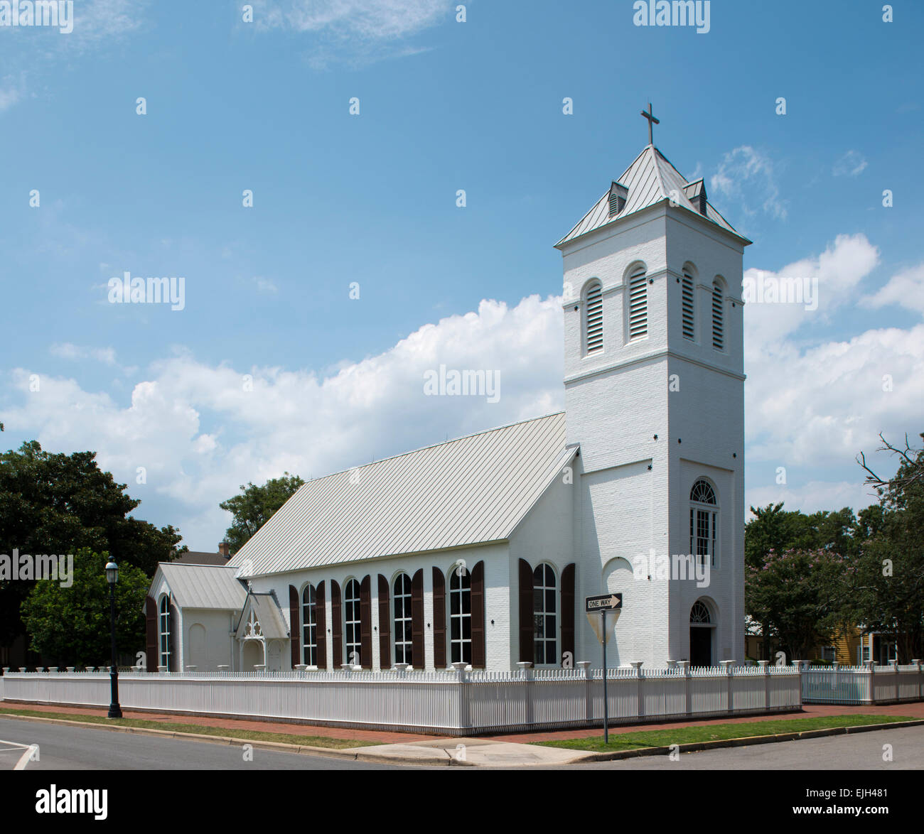 Historic Christ Church Pensacola, Florida Stock Photo Alamy