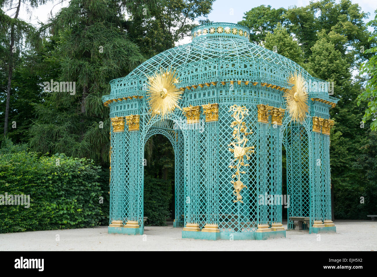 Royal pavilion in Schloss Sanssouci in Potsdam, Germany Stock Photo Alamy