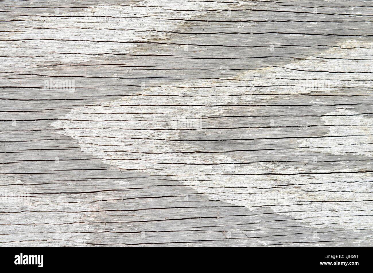 White weathered textured wood grain Stock Photo
