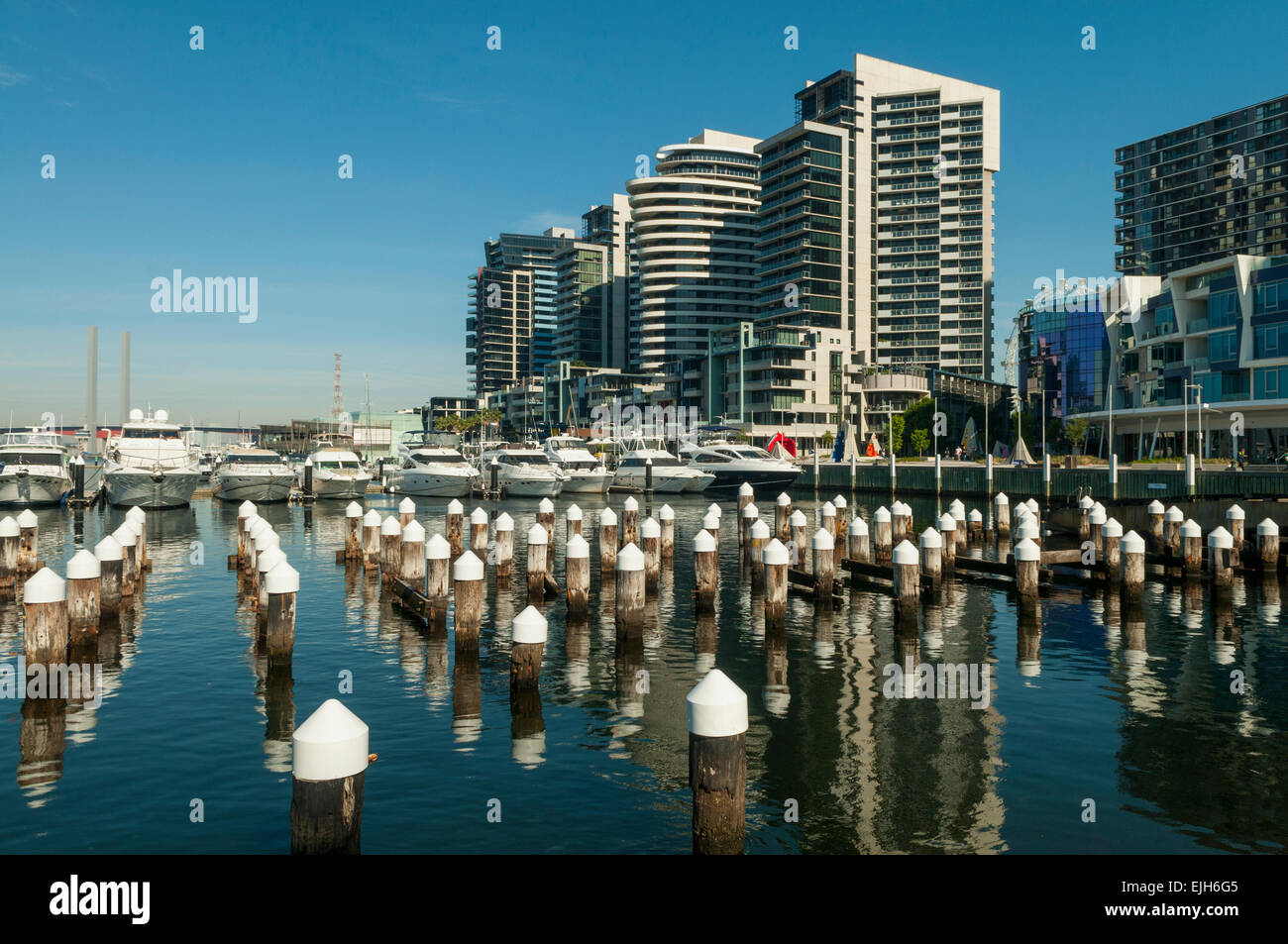 New Quay, Docklands, Melbourne, Victoria, Australia Stock Photo