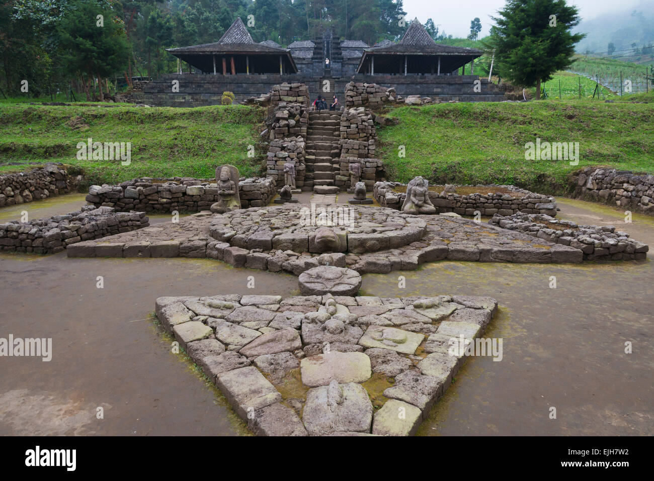 Ceto temple, Java, Indonesia Stock Photo