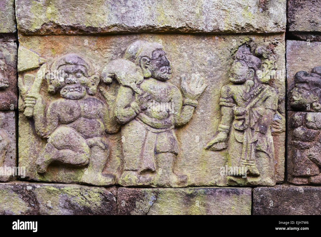 Sukuh Temple, Solo, Java, Indonesia Stock Photo