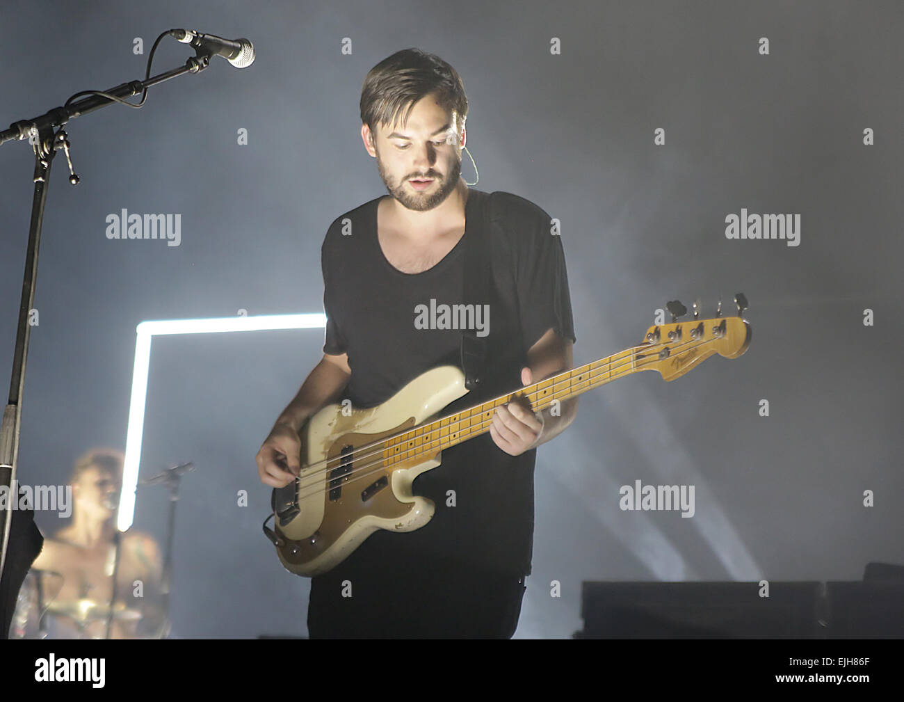 The 1975 Performing at Manchester O2 Apollo Featuring Ross MacDonald