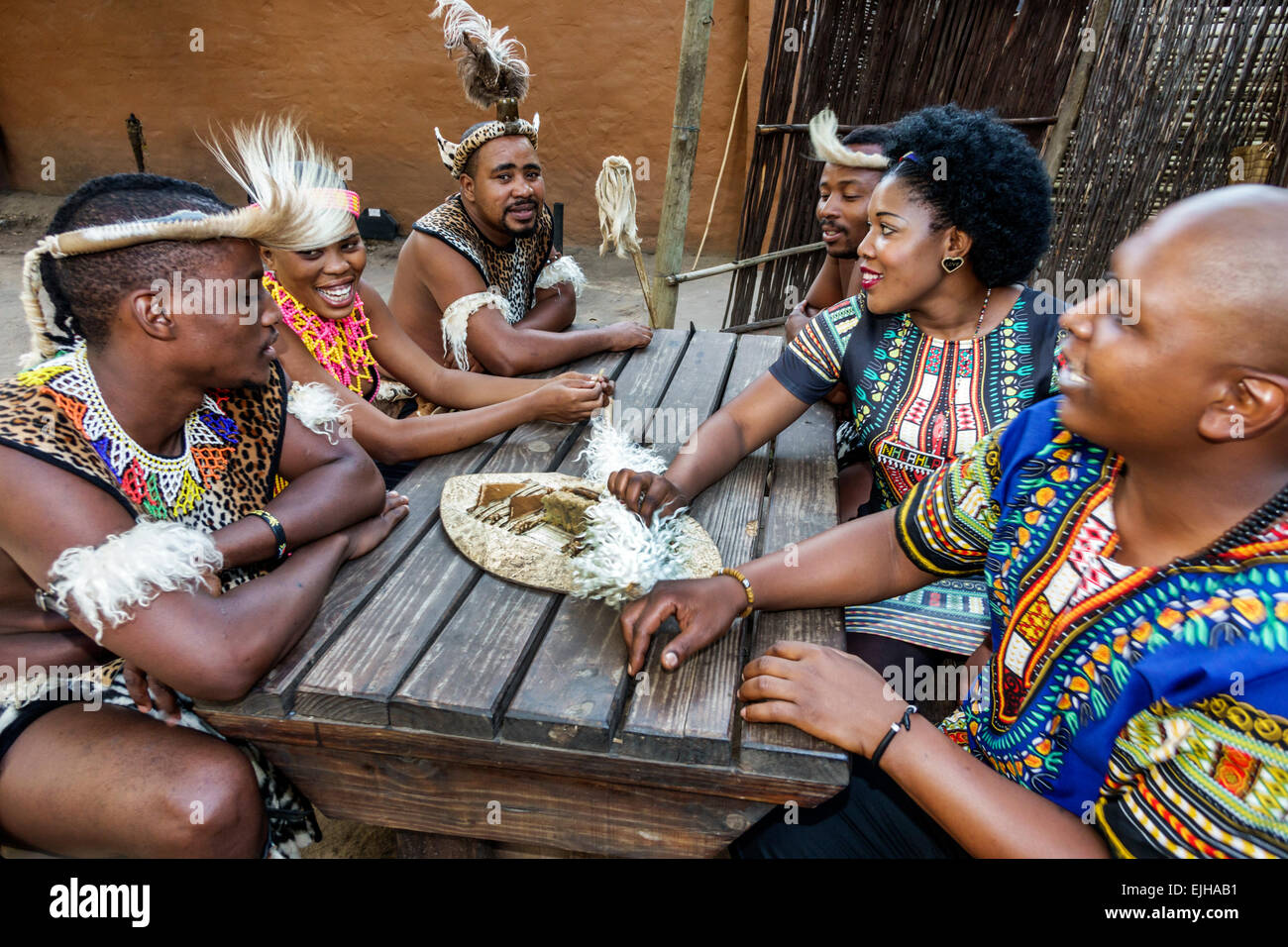 Traditional South African People