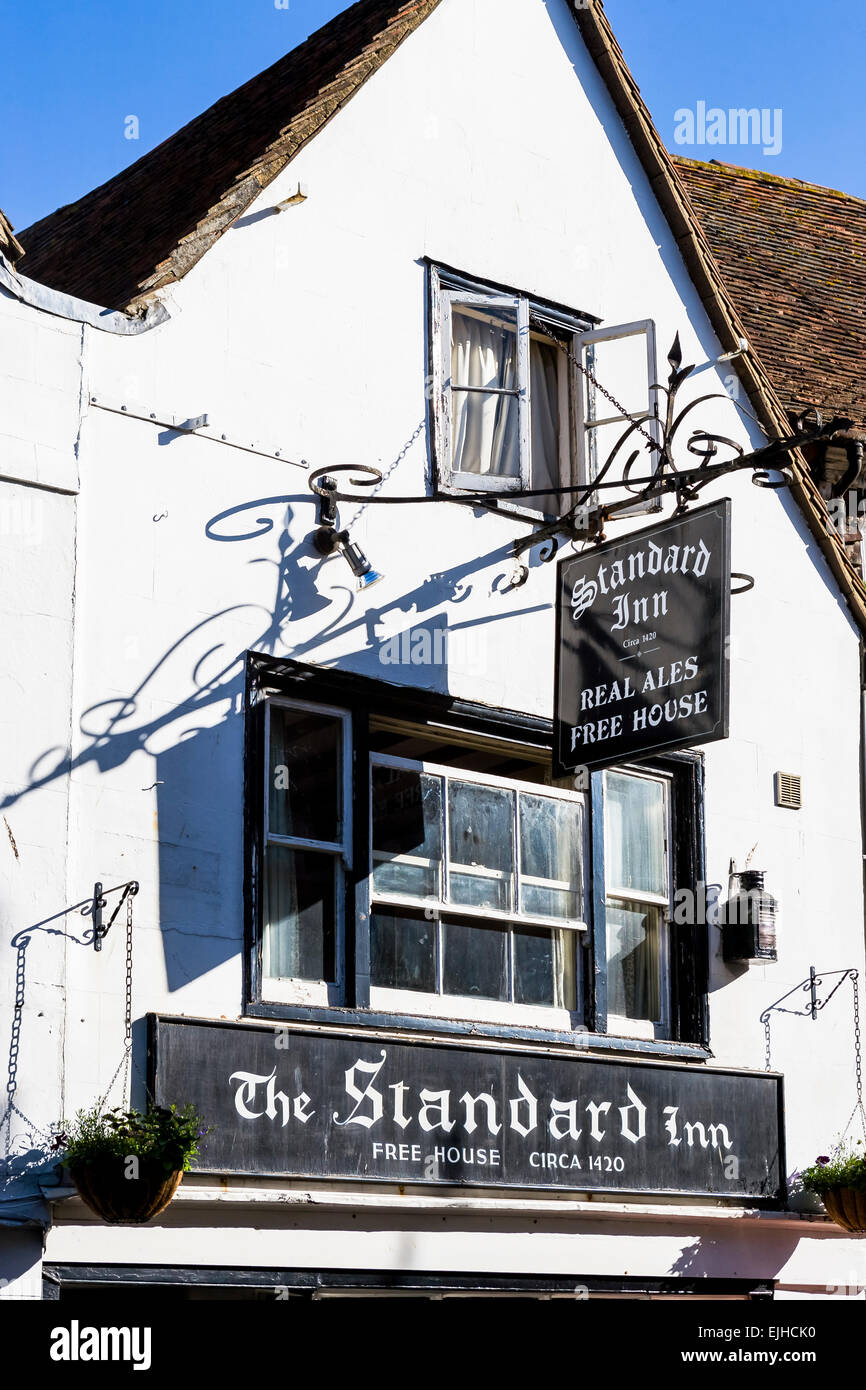Standard Inn Rye Menu The Standard Inn, Rye, Sussex, England Stock Photo - Alamy