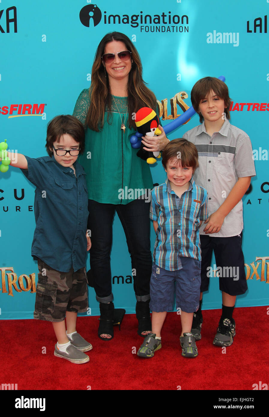 Premiere of 'The Boxtrolls' held at Universal CityWalk Arrivals Featuring Holly Marie Combs