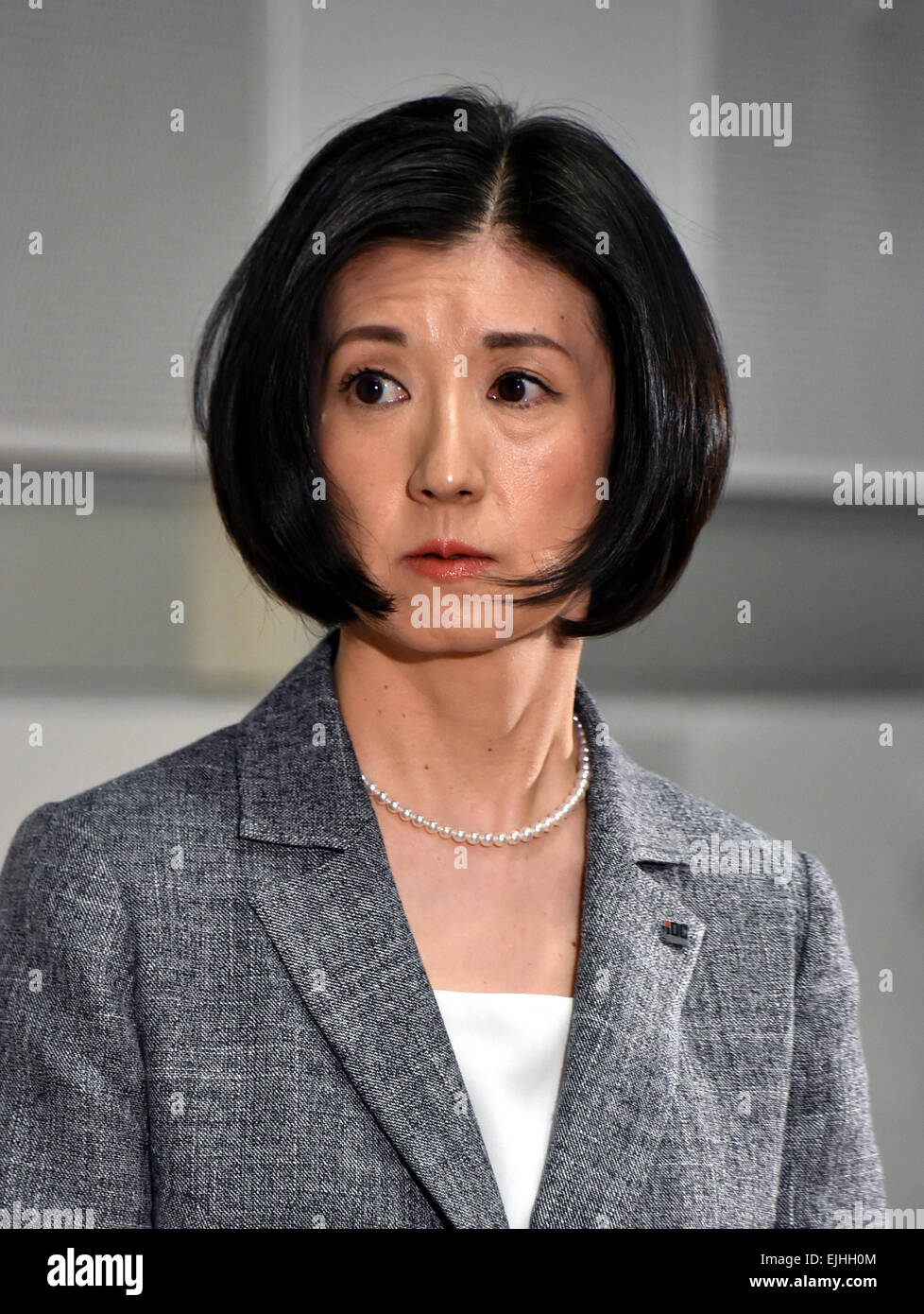 kumiko otuka Tokyo, Japan. 27th Mar, 2015. President Kumiko Otsuka of major Japanese  furniture retailer Otsuka Kagu Ltd. speaks during a news conference in  Tokyo following its annual shareholders' meeting on Friday, March 27,
