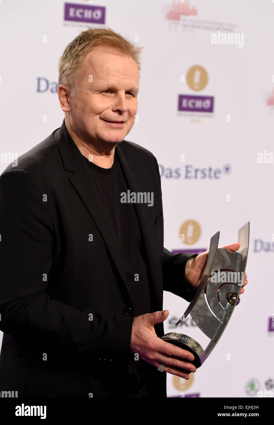 Berlin, Germany. 26th Mar, 2015. German singer Herbert Groenemeyer ...