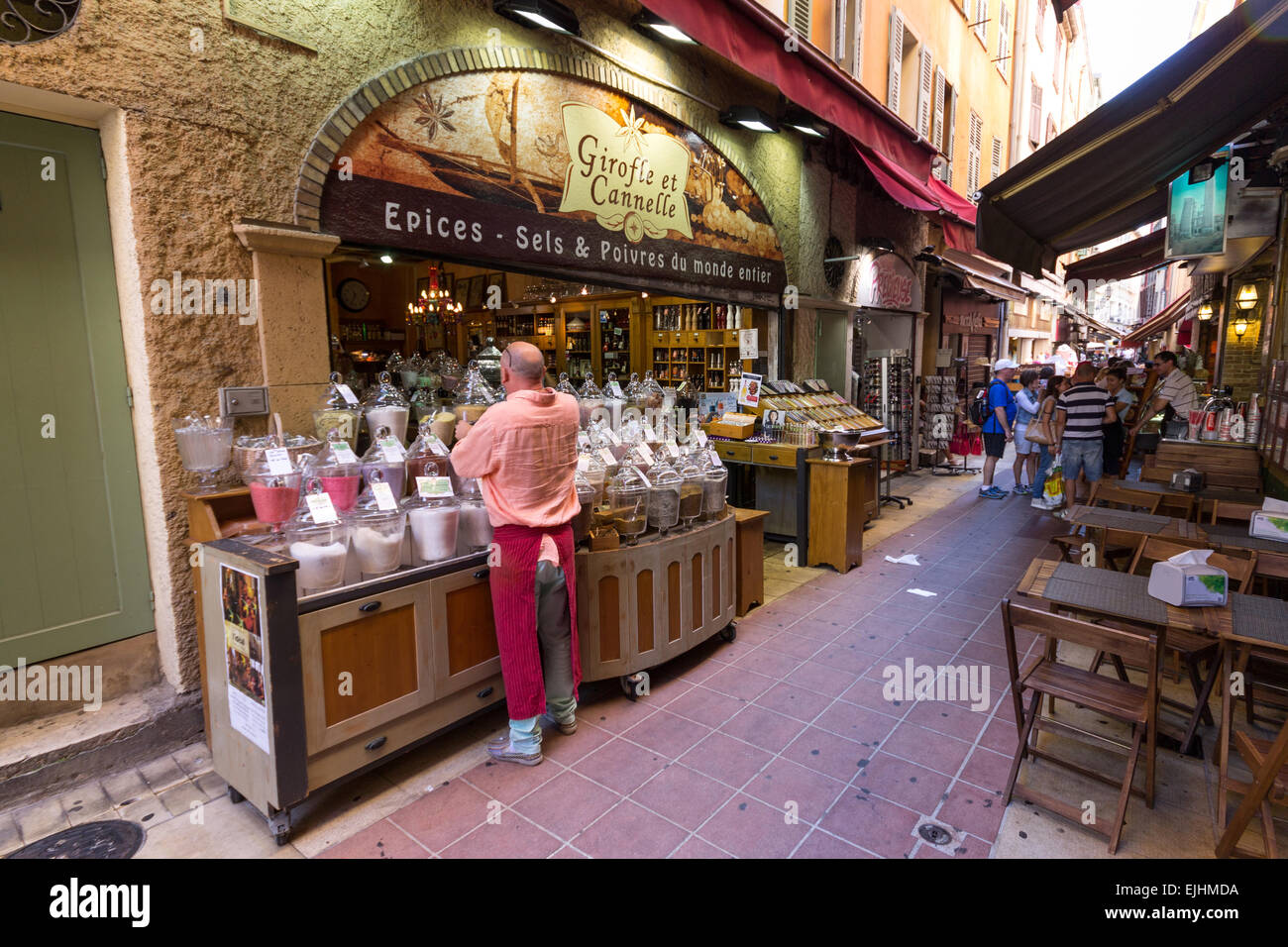 Spice shop in the old town of nice france hires stock photography and images Alamy