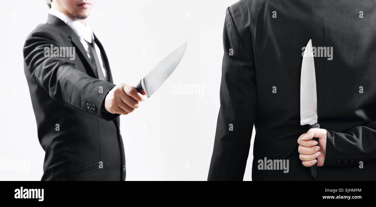 Competition is not a good friend. Business travelers should be prepared at all times Stock Photo
