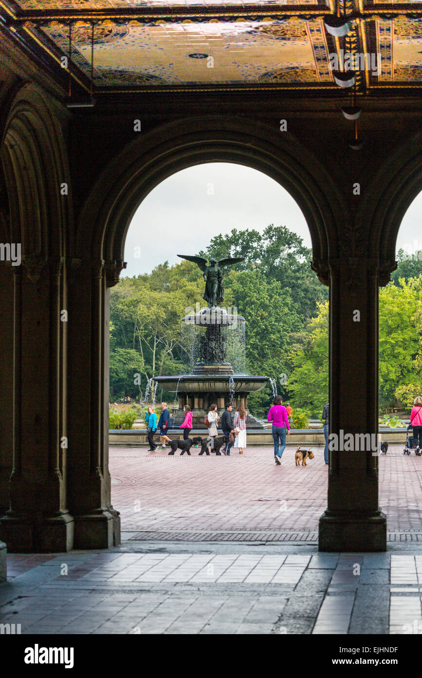 Bethesda Terrace Central Park Stock Photo 2348290361