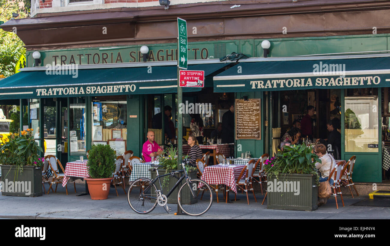 Restaurant in Greenwich Village,, New York City, USA Stock Photo Alamy