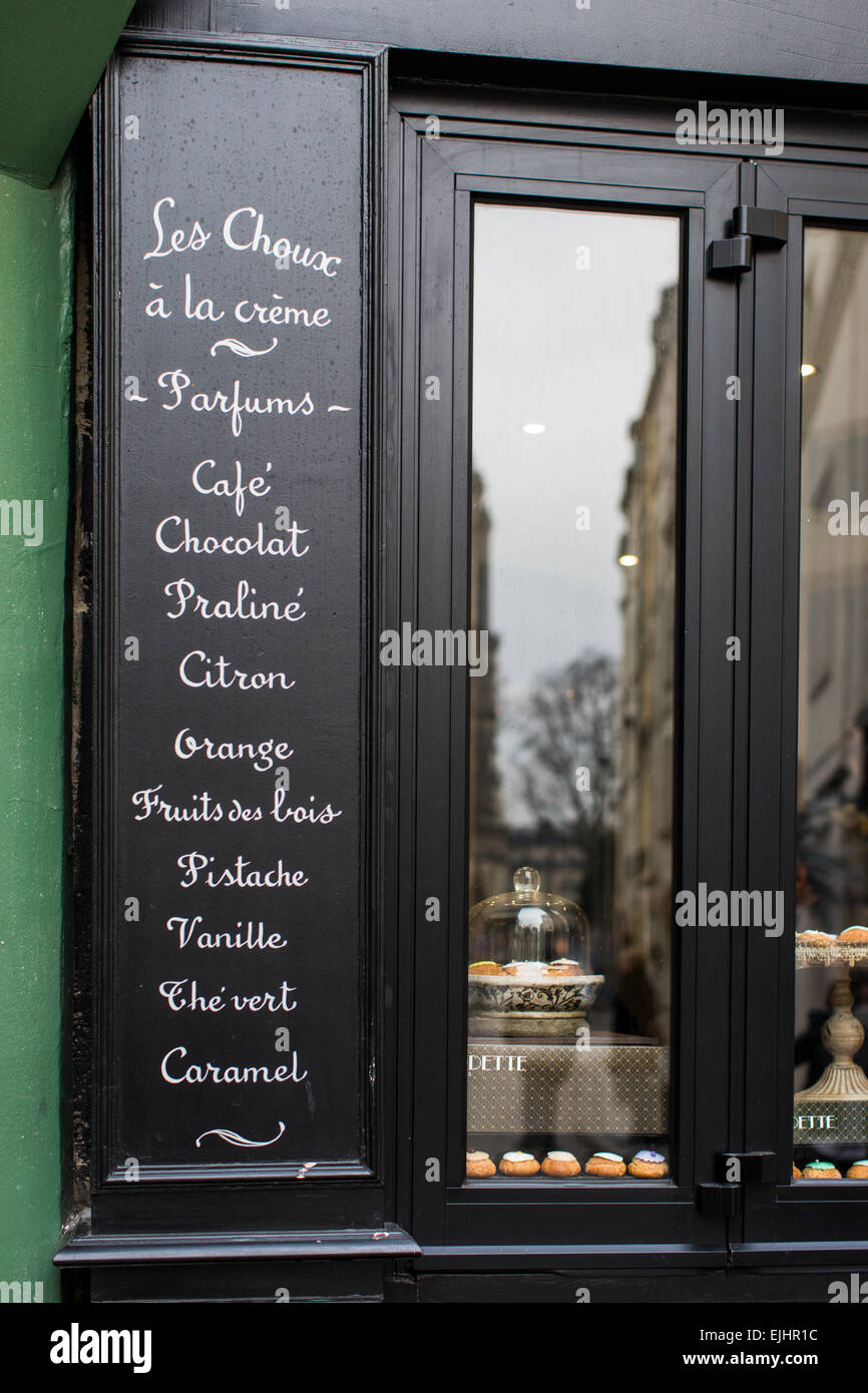 Odette pastry shop menu hires stock photography and images Alamy