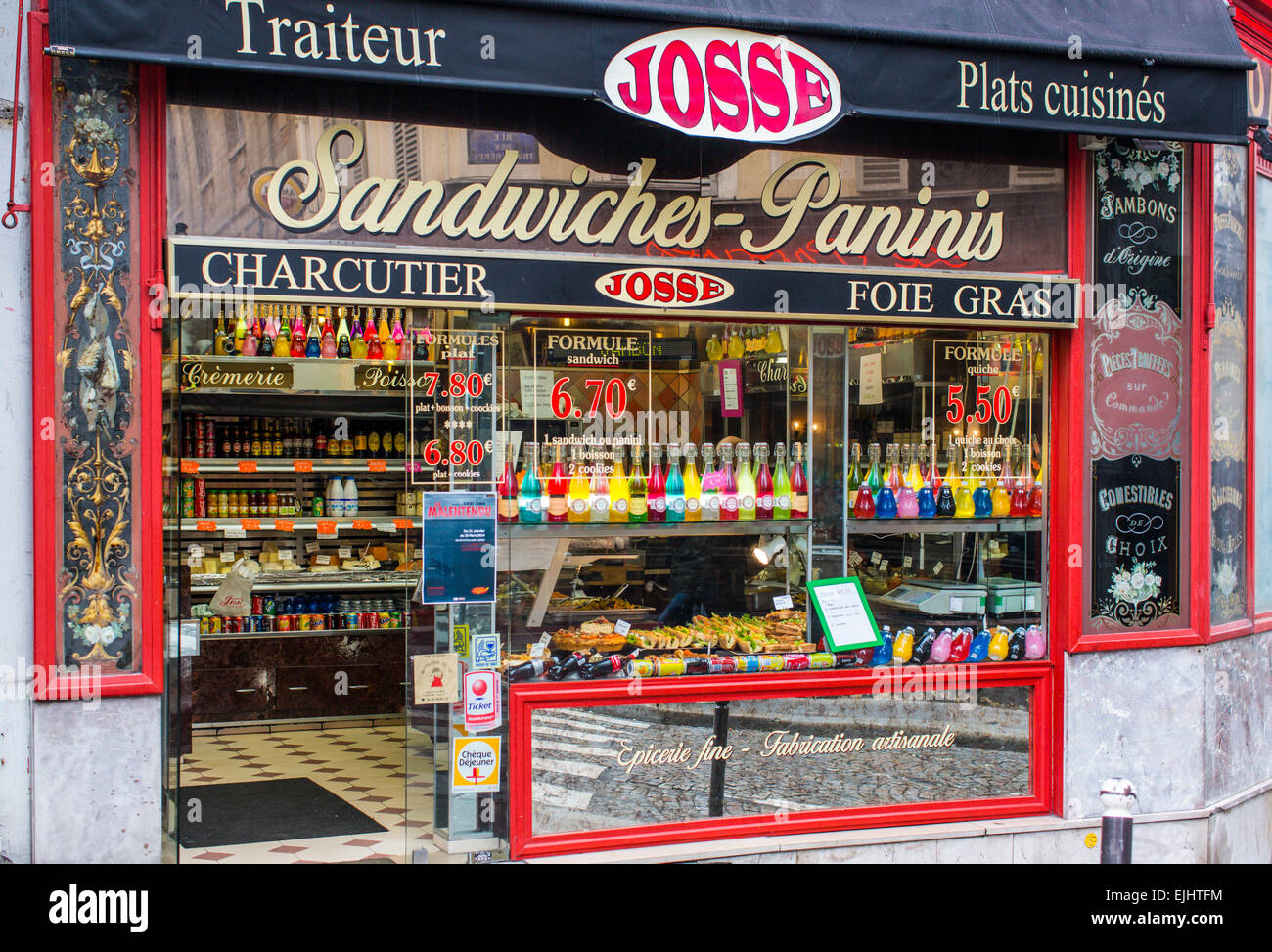 Sandwich shop france hires stock photography and images Alamy