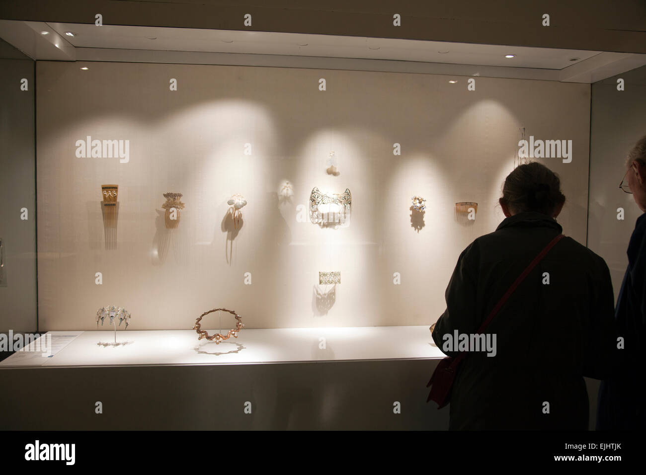 Lalique at Museu Calouste Gulbenkian in Lisbon - Portugal Stock Photo
