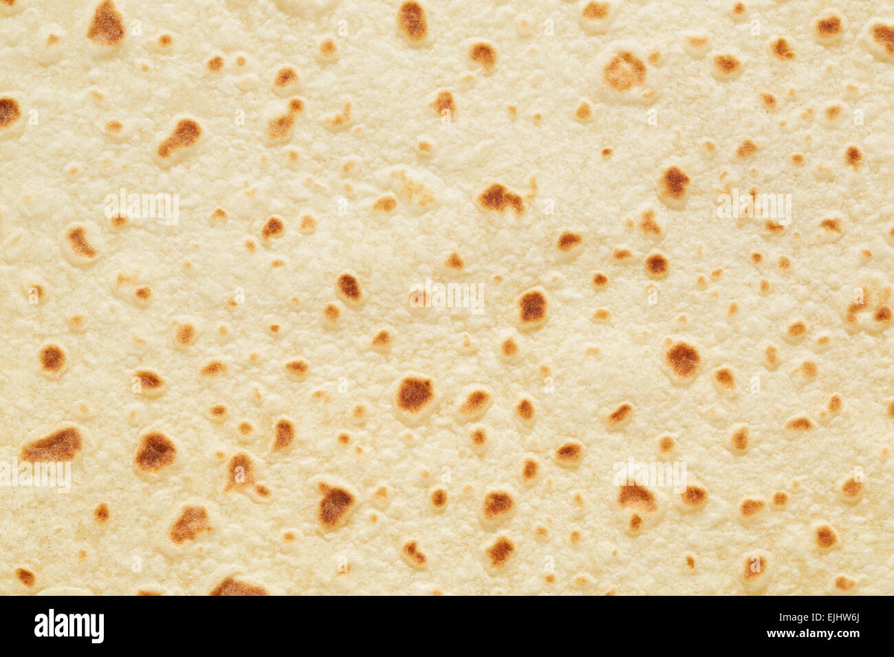 Tortilla, unleavened bread texture background Stock Photo