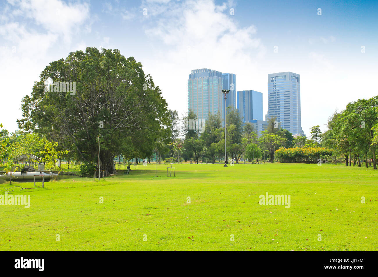 Green city park Stock Photo Alamy