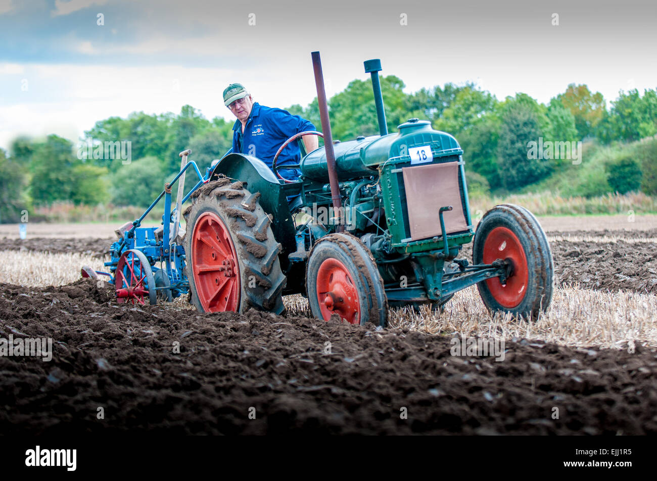 Cheshire Ploughing Match 2014 Stock Photo