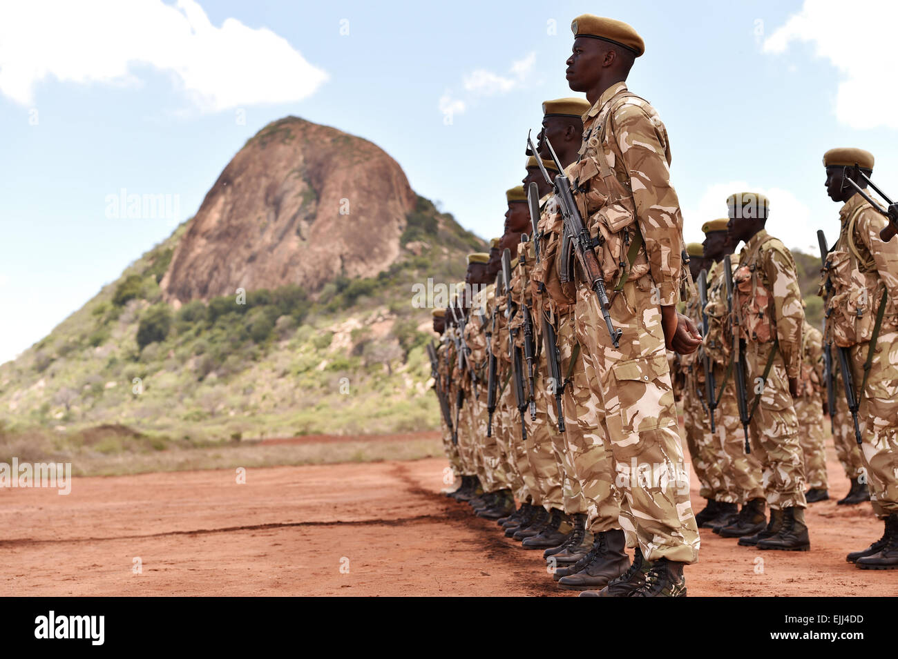 Kenya wildlife service rangers hires stock photography and images Alamy