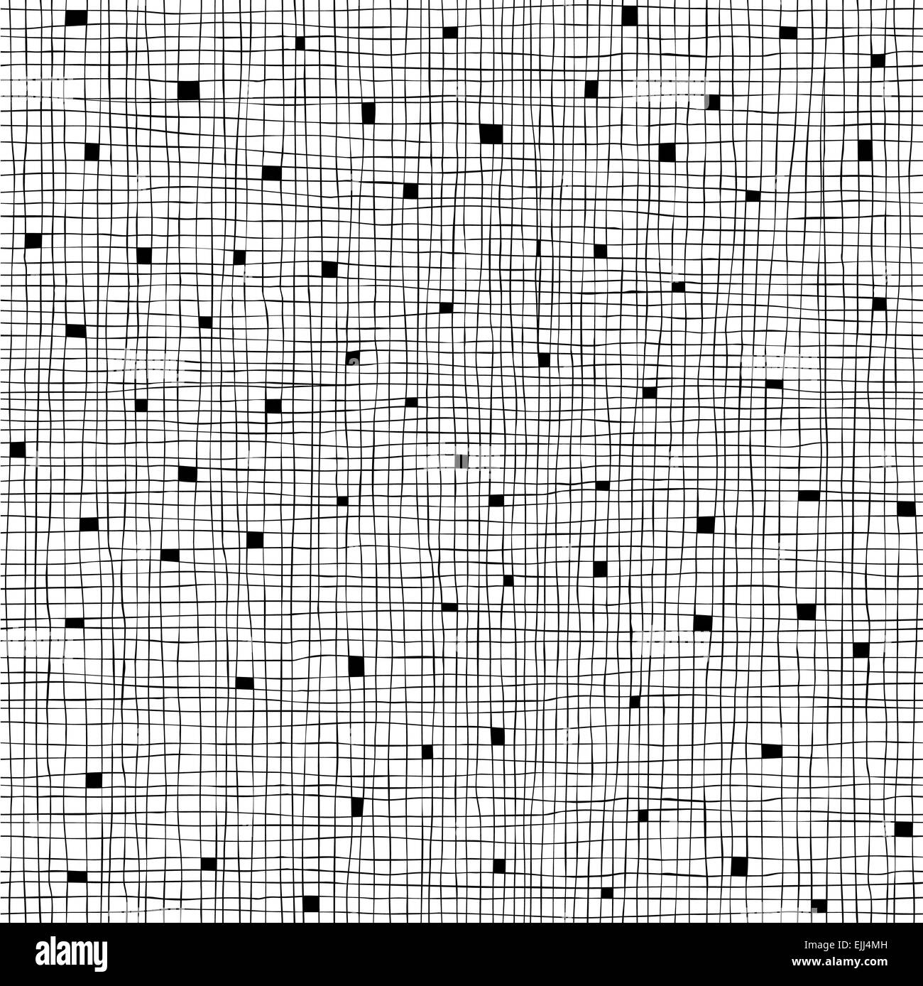 Seamless Cell hand-drawn pattern Stock Photo - Alamy