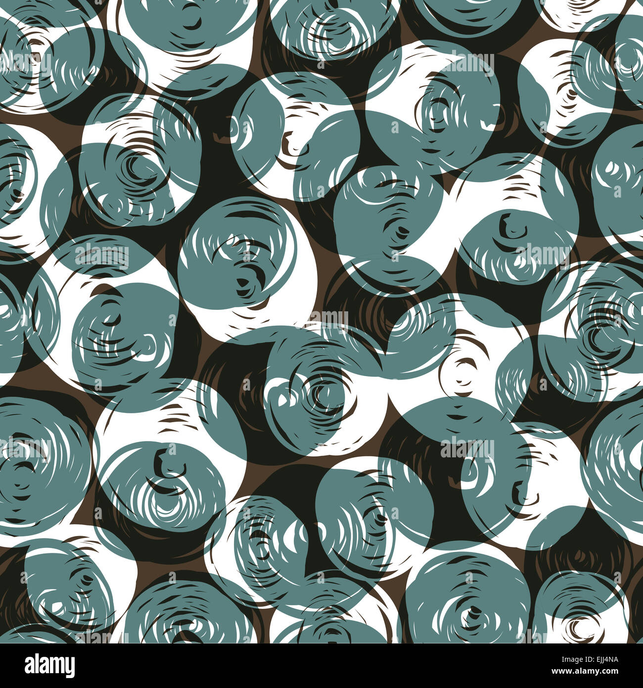 Seamless pattern (balls doodles Stock Photo - Alamy