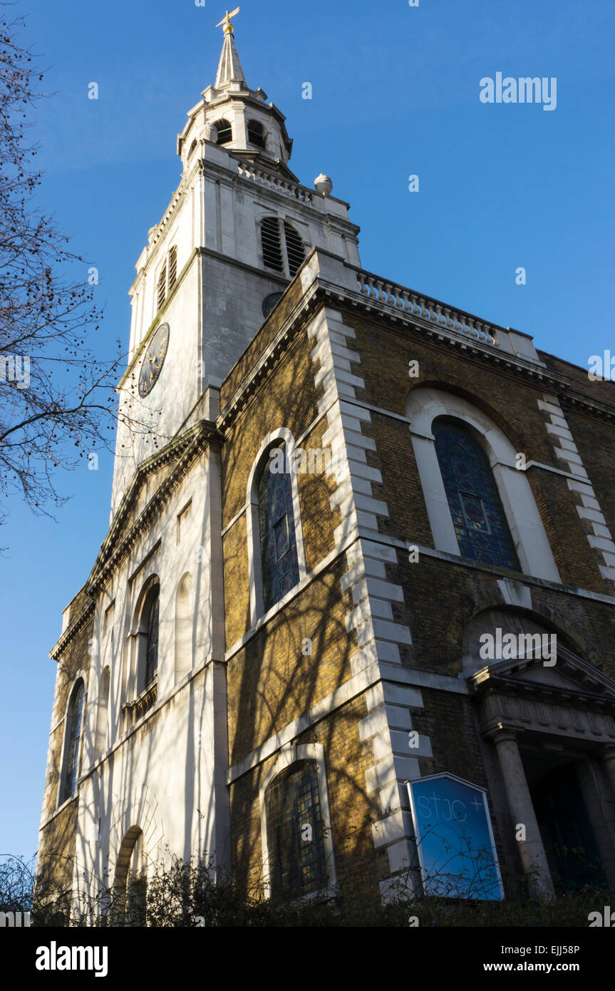 St James's Church, Clerkenwell, London. Stock Photo
