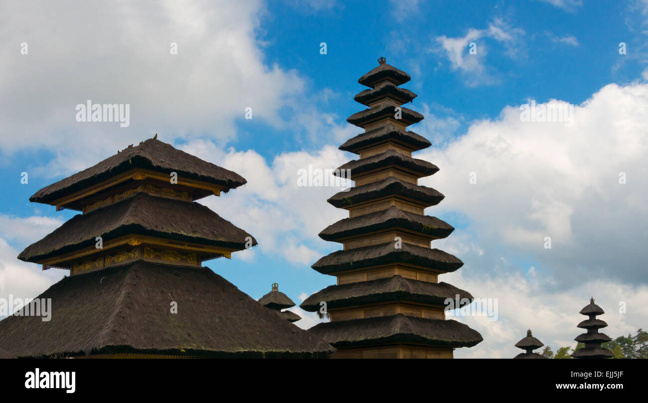 Mother Temple of Besakih, the most important, largest and holiest temple of Hindu religion in Bali, Indonesia Stock Photo
