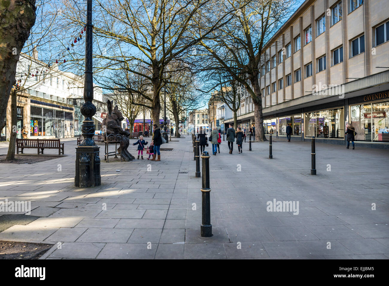 The Promenade Cheltenham is a popular pedestrian area and shopping