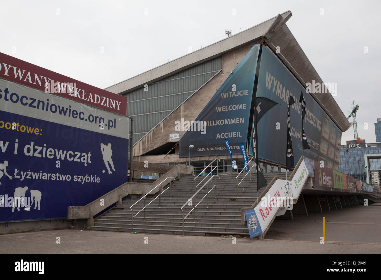 Hala Olivia, Gdansk Stock Photo Alamy
