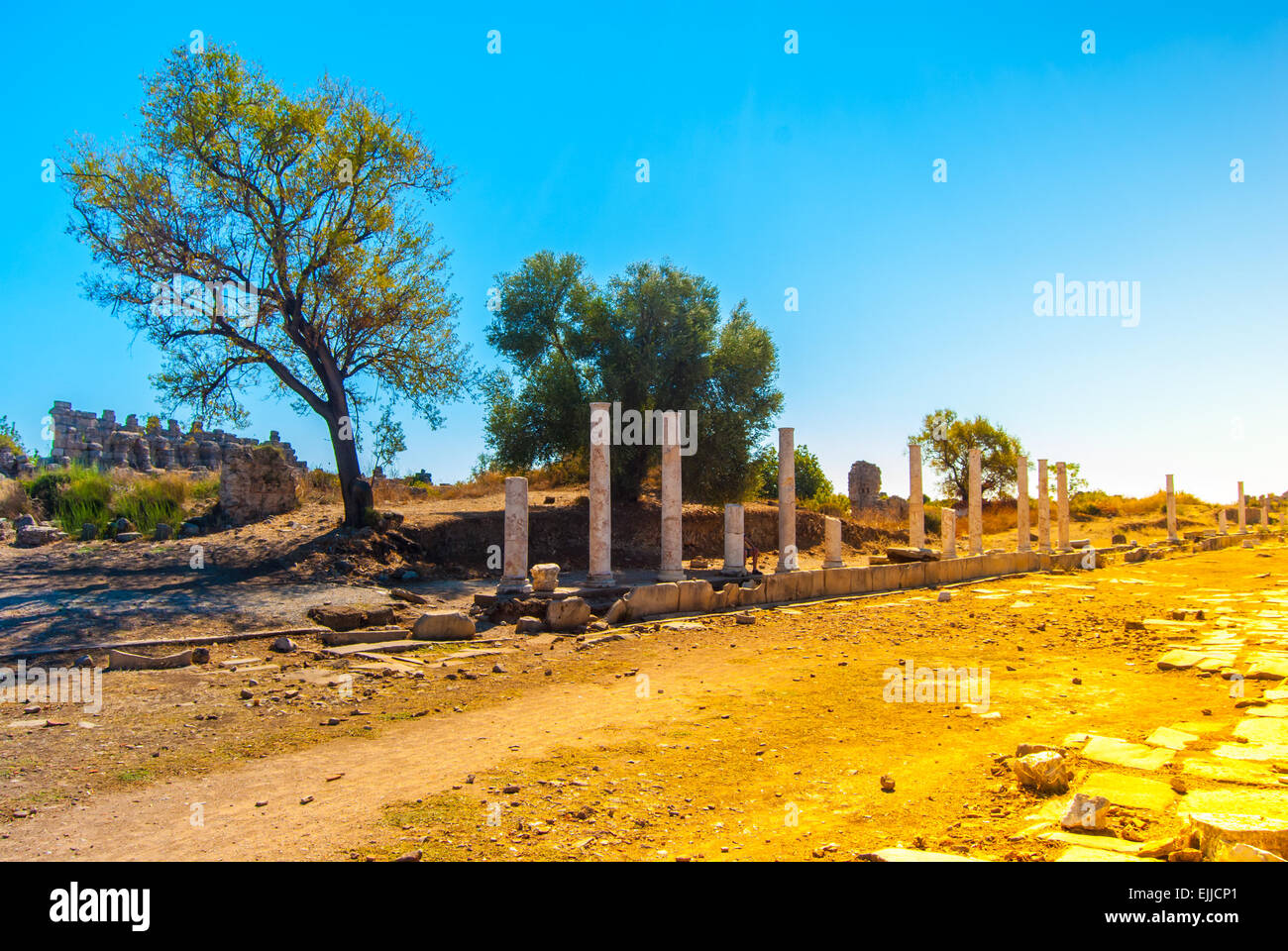 ruins of ancient city Stock Photo - Alamy