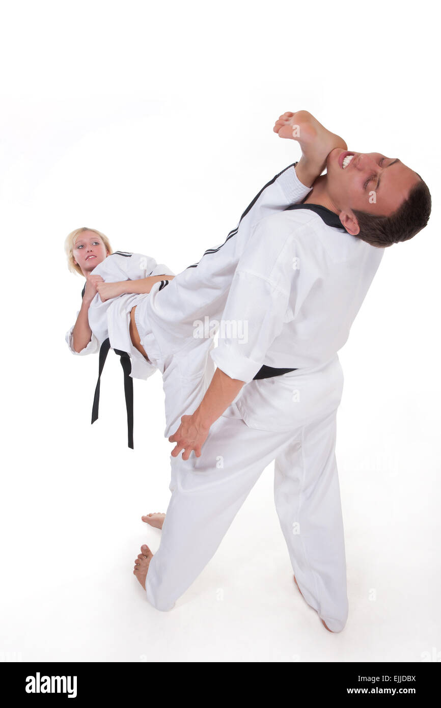 Martial arts fighter Stock Photo Alamy