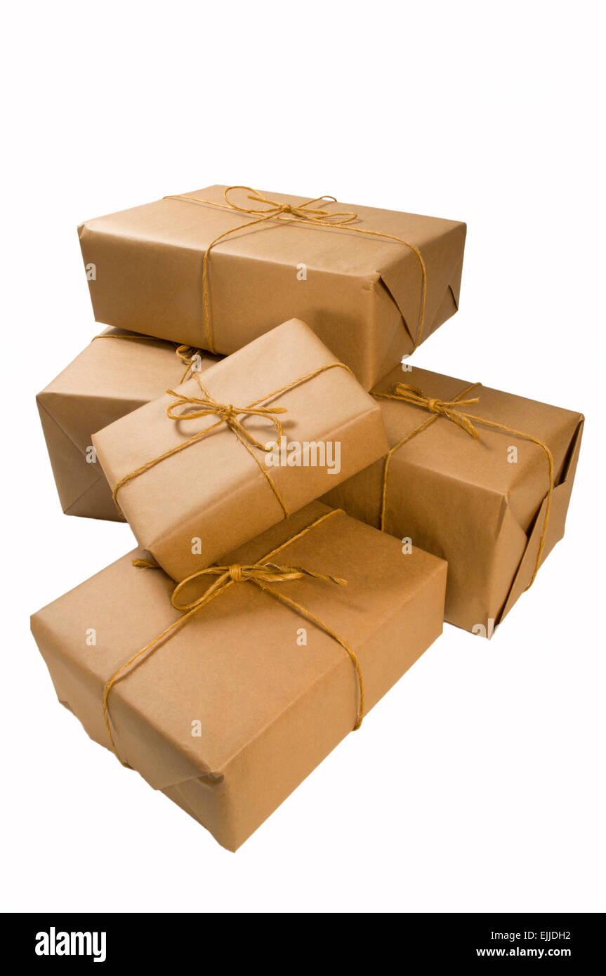 Amazon shipping boxes Cut Out Stock Images & Pictures Alamy
