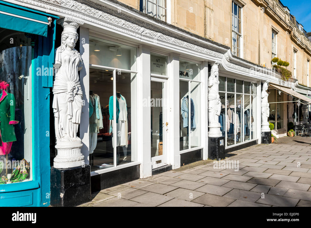 The Caryatids are columns sculpted like armless ladies that support the