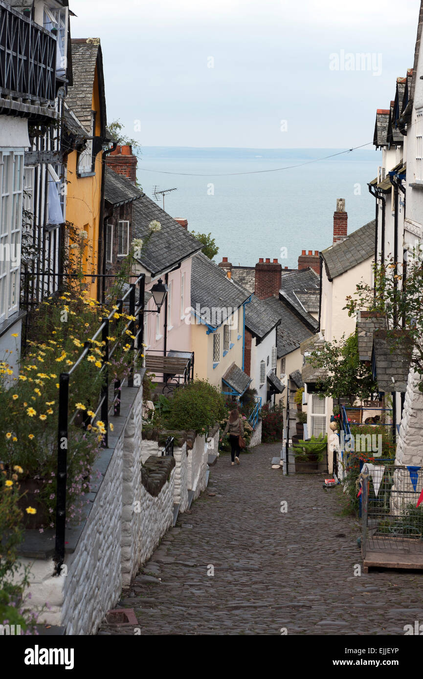Clovelly Village North Devon England UK Europe Stock Photo