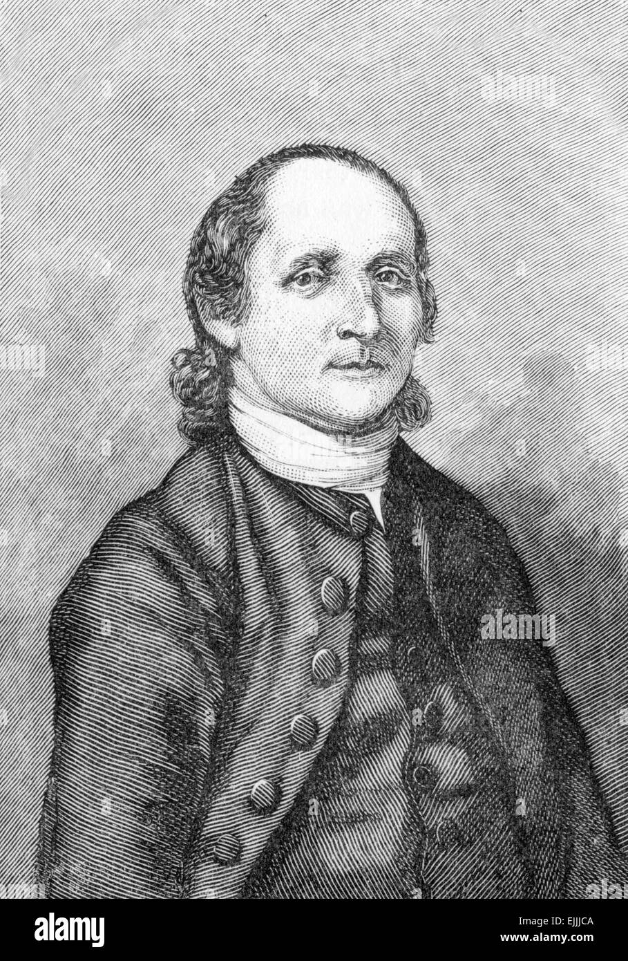 Joseph Bradford (d.1808) British preacher and travelling companion of John Wesley Stock Photo