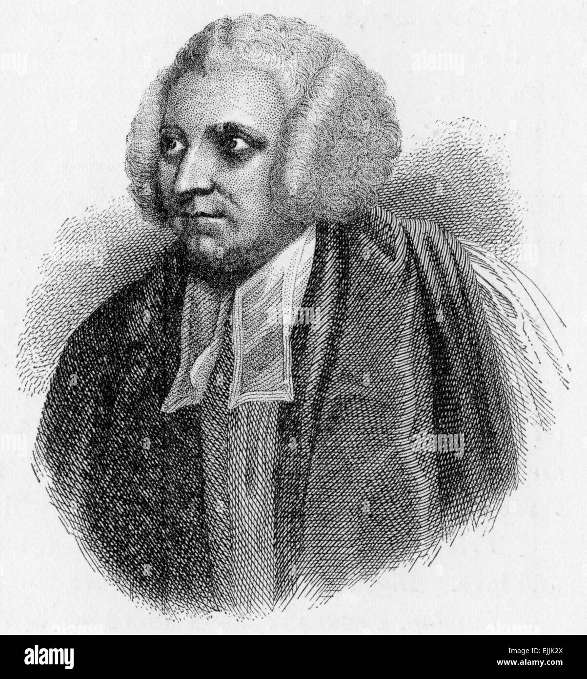 Robert Lowth (1710 - 1787), a Bishop of the Church of England Stock Photo